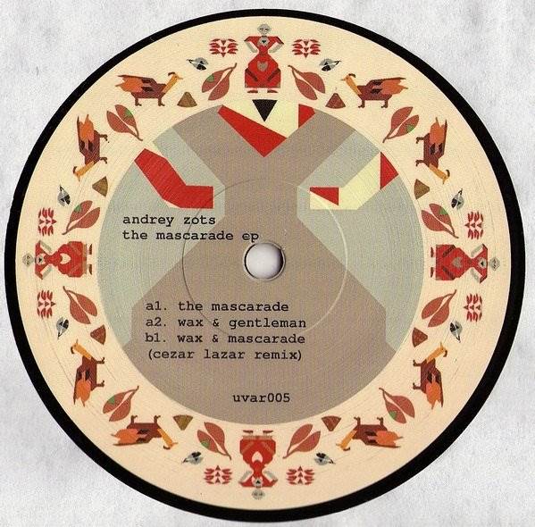 UVAR005 bsleeve The Mascarade
