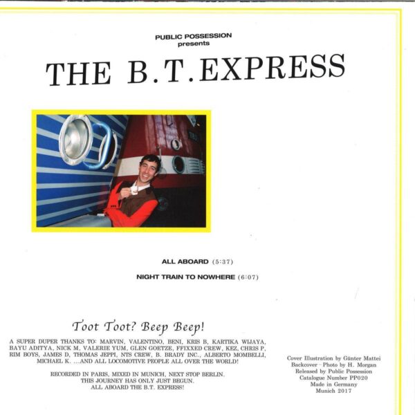 bell tower cover back The B.T. Express