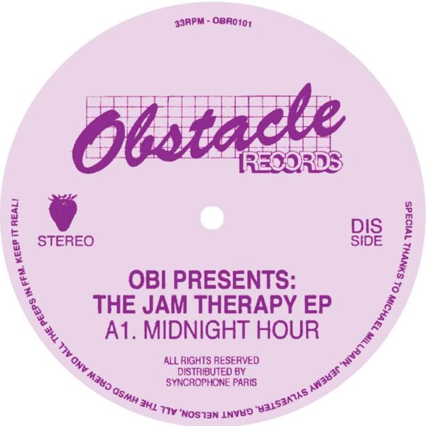 OBR101_Front The Jam Therapy