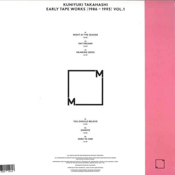 301796b Early Tape Works (1986-1993) Vol. 1