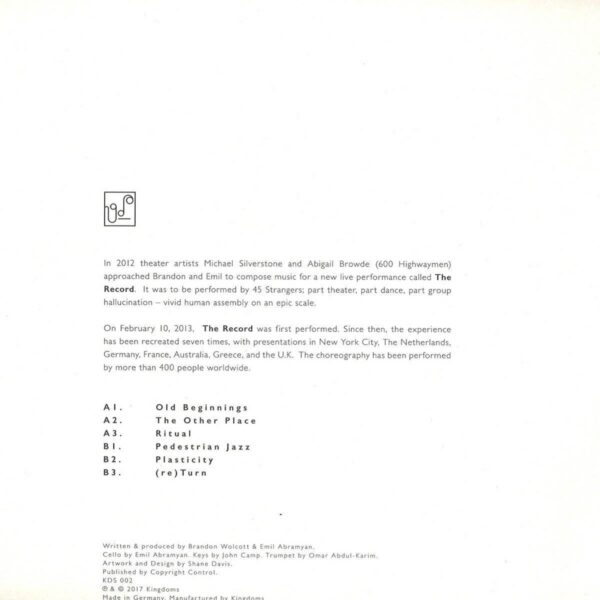 294011b Music Of The Record