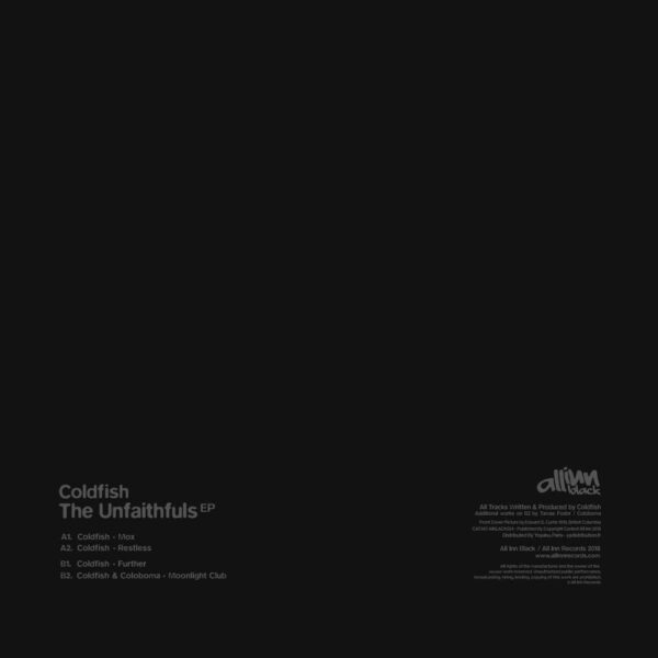 AIBLAKC024 Coldfish The Unfaithfuls back cover The Unfaithfuls
