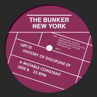 BK011 side History of Discipline