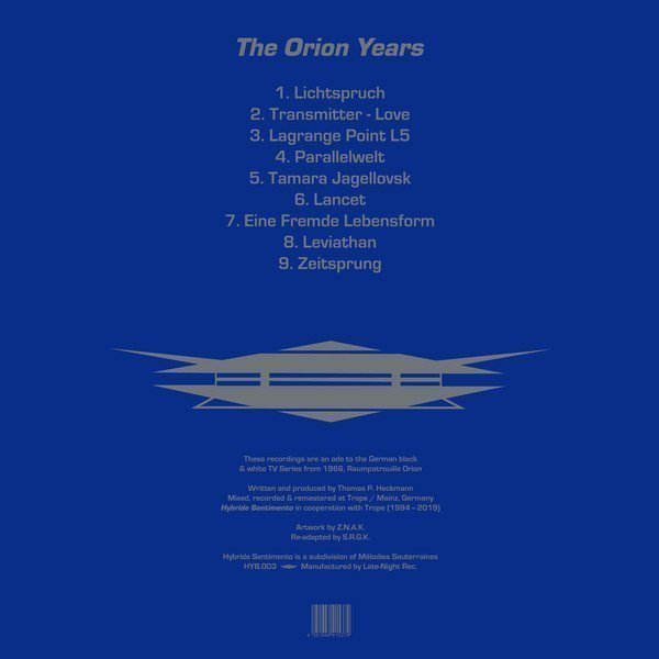 HYB003 2 The Orion Years