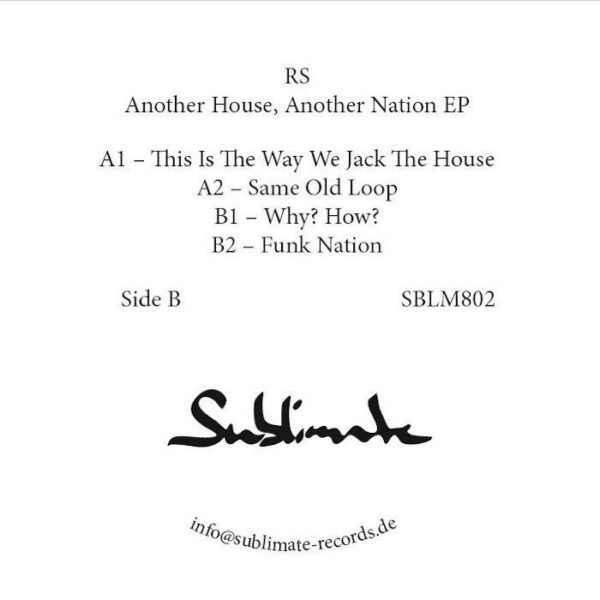 Another House, Another Nation