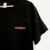 yoyakurose-27 YOYAKU T-SHIRT Black / Neon Magenta