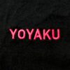 yoyakurose-44 YOYAKU T-SHIRT Black / Neon Magenta