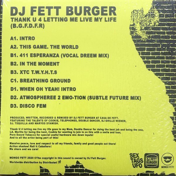 Thank U 4 Letting Me Live My Life (B.G.F.D.F.R)
