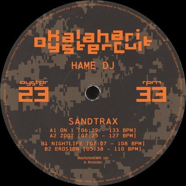 OYSTER23 Sandtrax