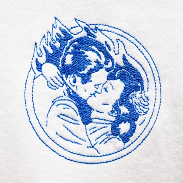 T-shirt Le doux baiser