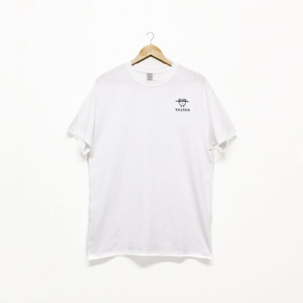 tshirt-white-emb-hostom1 Hostom T-shirt