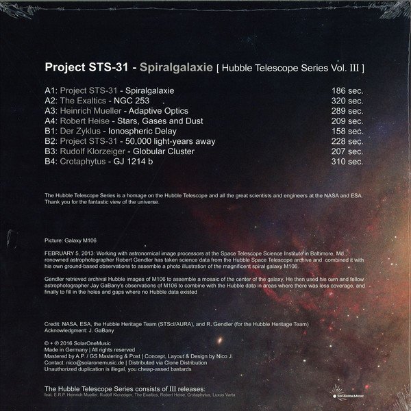 SOM040 2 Spiralgalaxie (Hubble Telescope Series Vol. III)