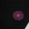 ROSACE T-SHIRT Black / Neon Magenta