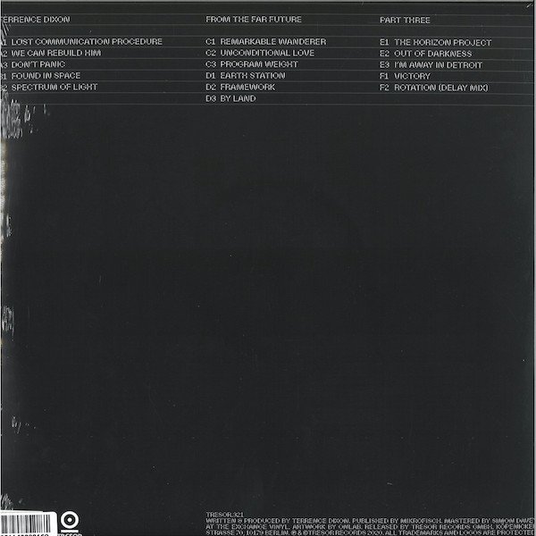TRESOR321LP 2 From The Far Future Pt. 3