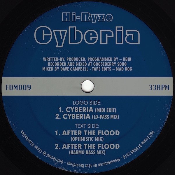 FOM009 HI-RYZE Clone Cyberia / After The Flood