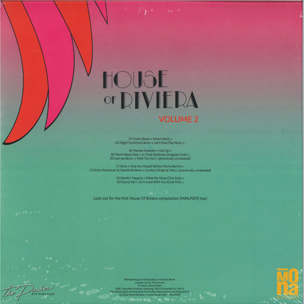 MMLP002_2 House Of Riviera Vol. 2 1991-1994