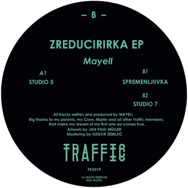 TRAFFIC019 ZREDUCIRIRKA EP