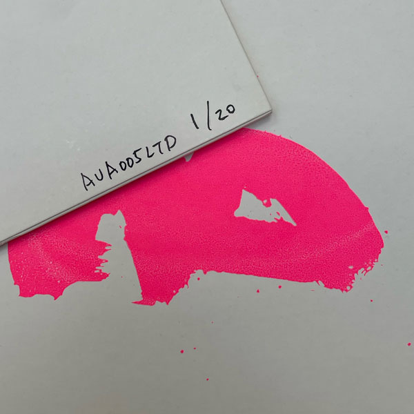 AUA005LTD_2 Dissonant - Limited Edition Numbered Screen Print Sleeve