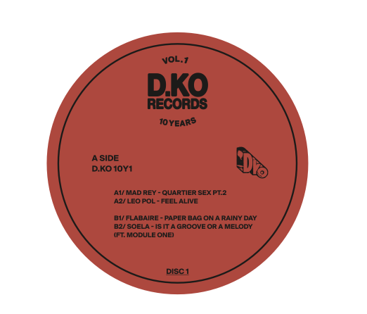 DKO10Y1_2 D.KO 10YEARS Vol.1