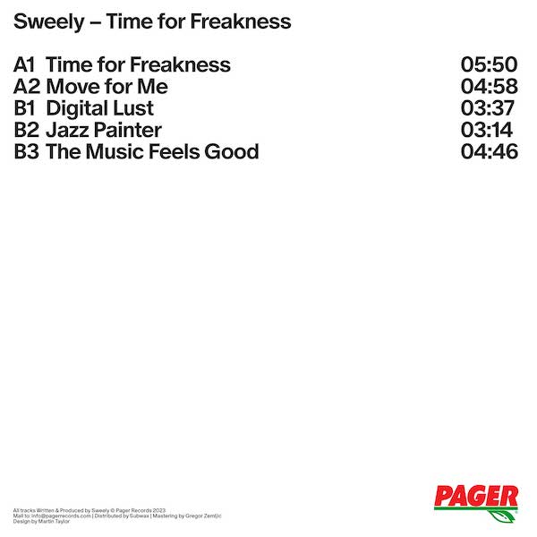 PAGER014_2 Time For Freakness