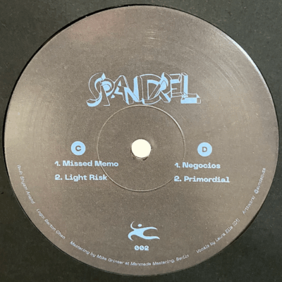 Spandrel LP Pt. 2