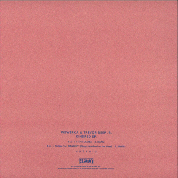 HPTY013_2 Kindred EP