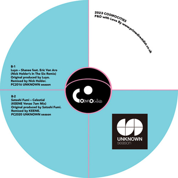 CMSR013_1 Cosmocities Presents Unknown Season