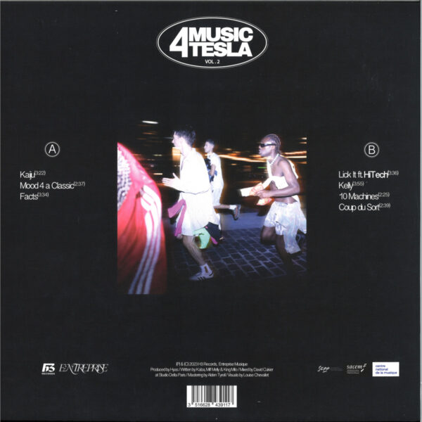 ENTRE100_2 Music 4 Tesla (Vol 2) LP