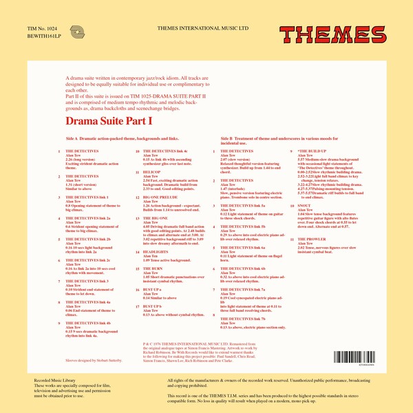 bewith161lp_1 Drama Suite Part I