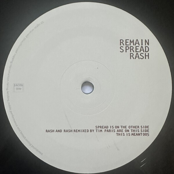 Spread / Rash