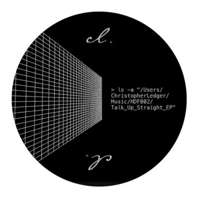 HDF002_1 Talk Up Straight EP