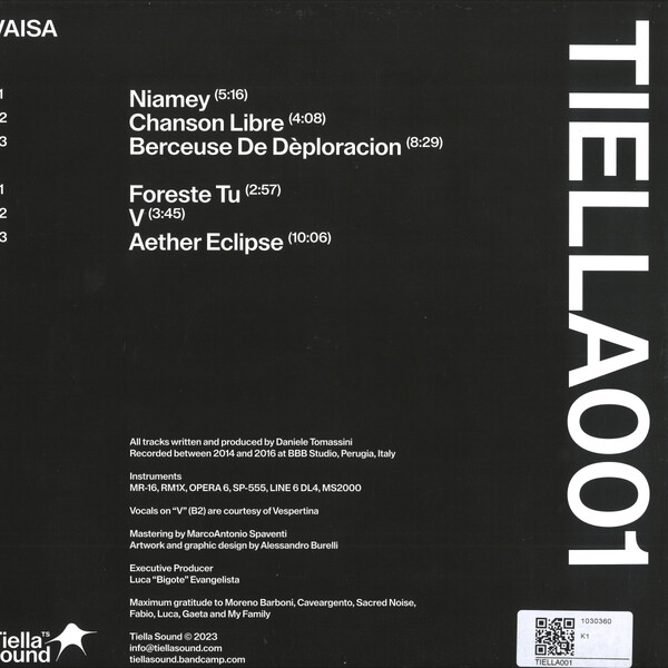 TIELLA001_2 Vaisa LP