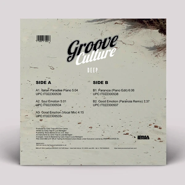 GCVDEEP005_2_600 Italian Paradise EP