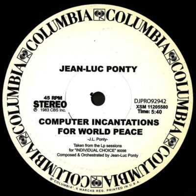 DJPRO92942_1_600 Computer Incarnations For World Peace / In The Fast Lane (Dope Jam Edit)
