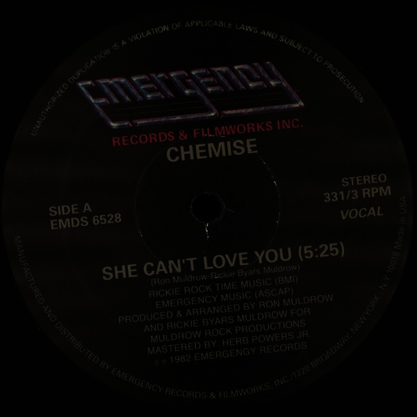 She Can't Love You