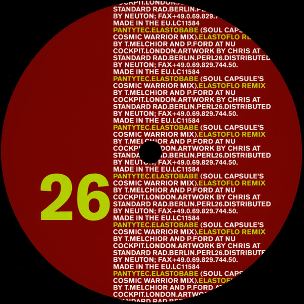 perlon26_1_600 elasto babe / soul capsules rmx. (2025 Repress)