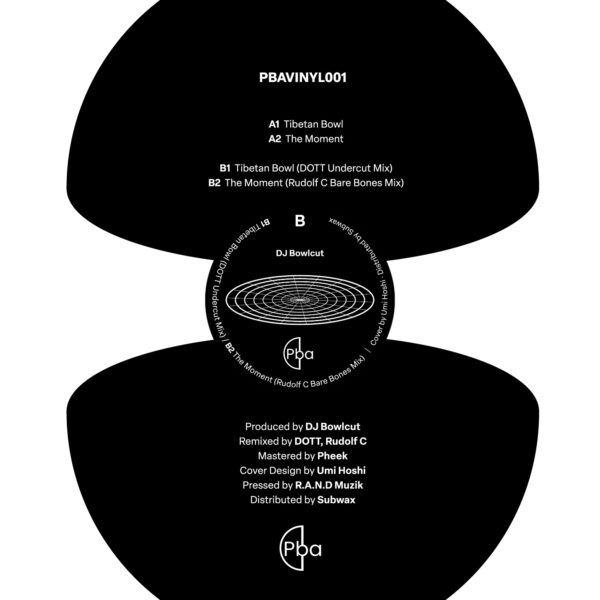 PBAVINYL001 (Incl. DOTT & Rudolf C Remixes)