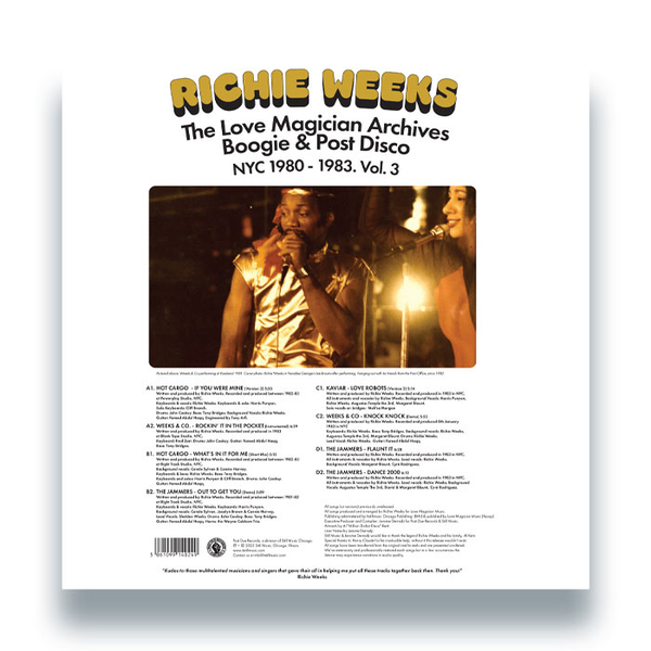 The Love Magician Archives. Boogie & Post Disco. NYC 1980 – 1983 Vol.3