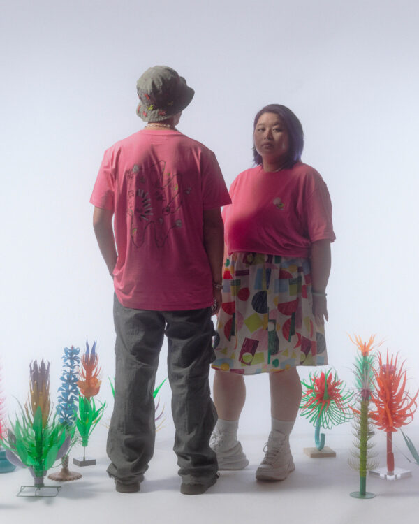 Jigit Earthly delights tshirts - PINK