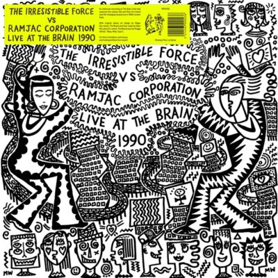 LIVE AT THE BRAIN 1990 LP