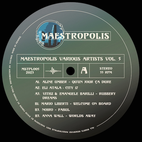 MSTPL005_3 Maestropolis Various Artists Vol.005