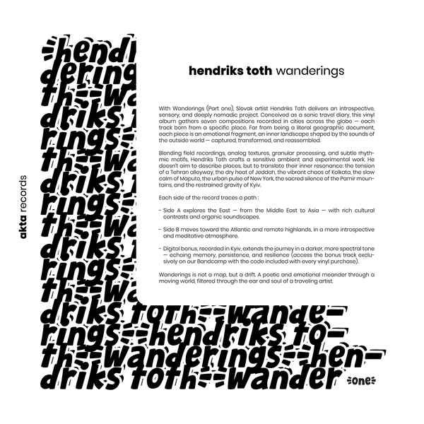 AKR101_3_600 Wanderings (one) LP