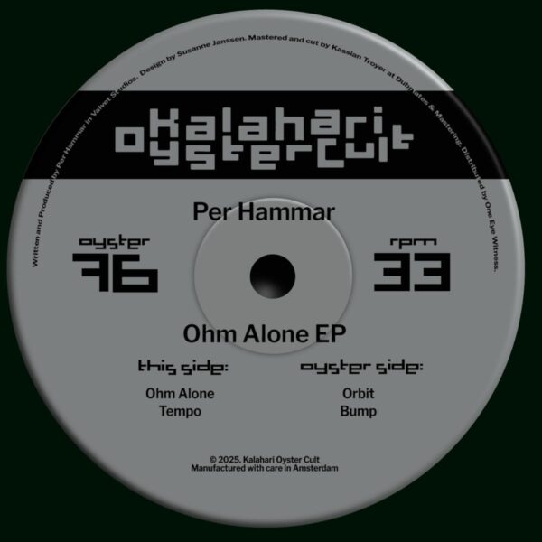 OYSTER76 Ohm Alone EP