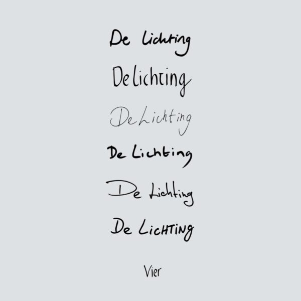 DELICHTING4 Vier LP 2x12"