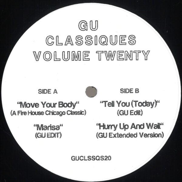 GUCLSSQS20 Classiques Vol. 20