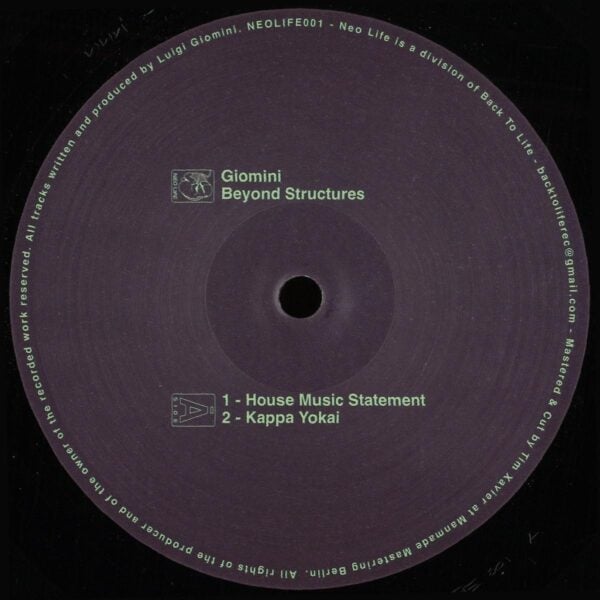NEOLIFE001-1 Beyond Structures