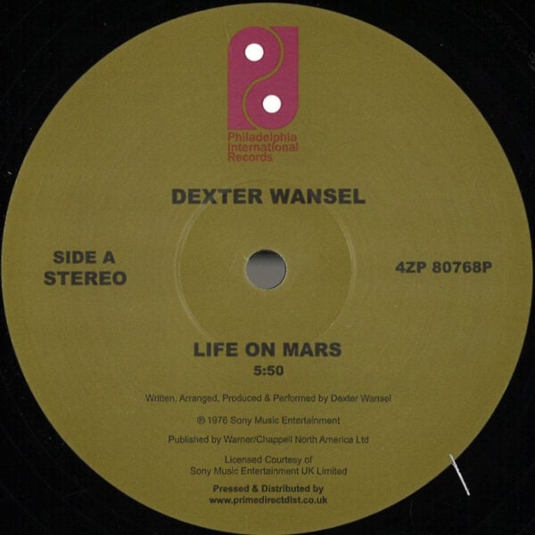 4ZP80768P-1 Life On Mars / The Sweetest Pain