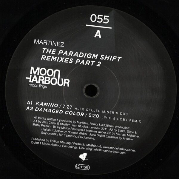 MHR055 *2* The Paradigm Shift Remixes Part (no cover)