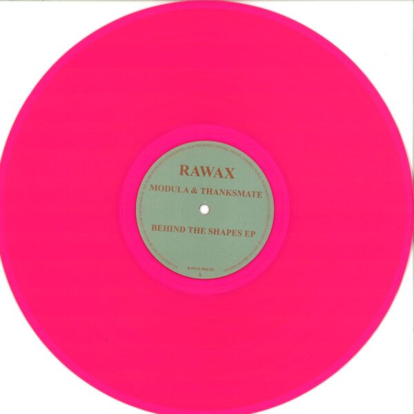 RAWAX006LTD Behind The Shapes Ep