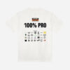 T-Shirt YOYAKU 100 PRO White Back